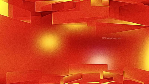 Abstract Shiny Red and Orange Metal Background