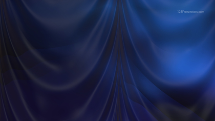 Abstract Black and Blue Curtain Texture Background