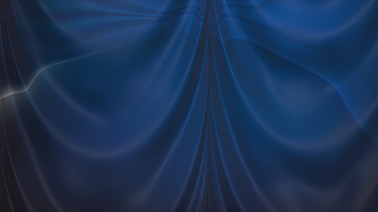 Abstract Black and Blue Satin Drapes Background