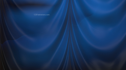Abstract Black and Blue Drapes Background