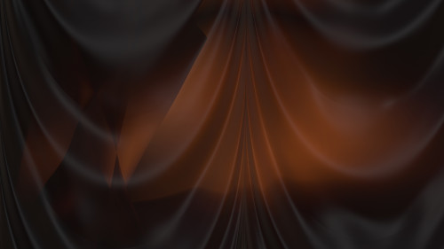 Abstract Black and Brown Satin Drapery Background