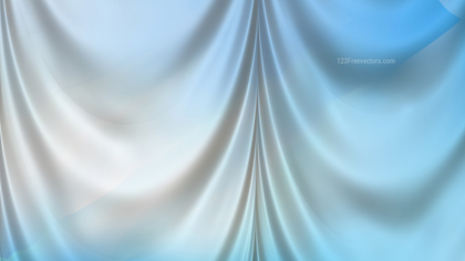 Abstract Blue and White Drapes Background