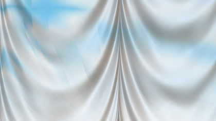 Abstract Blue and White Drapes Background