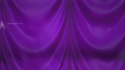 Abstract Dark Purple Silk Drapes Background