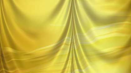 Abstract Gold Silk Curtain Background