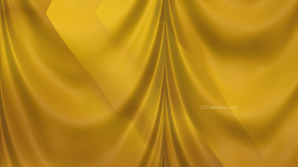 Abstract Gold Silk Drapery Background