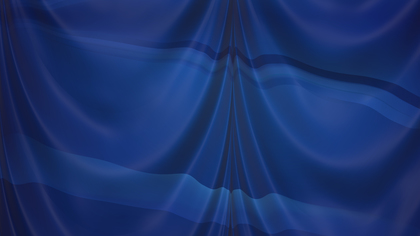 Abstract Navy Blue Satin Drapery Textile Background