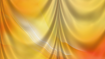 Abstract Orange Drapes Background