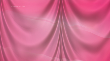 Abstract Pink Satin Curtain Background