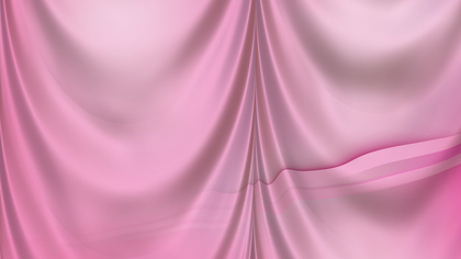 Abstract Pink Satin Curtain Background