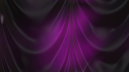 Abstract Purple and Black Satin Curtain Background Texture