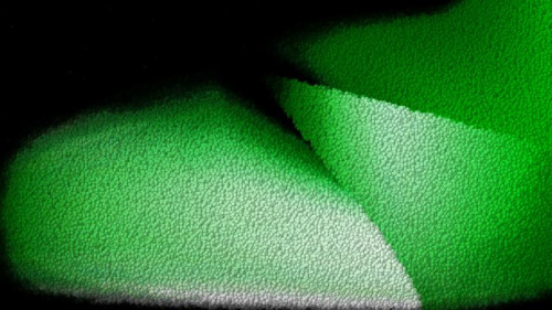 Green and Black Leather Texture Background