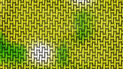 Green and Yellow Woven Basket Twill background