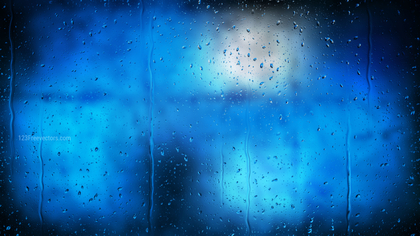 Black and Blue Water Drops Background