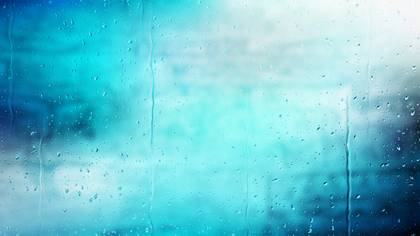 Blue and White Raindrop Background Image