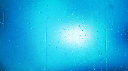Bright Blue Water Droplet Background