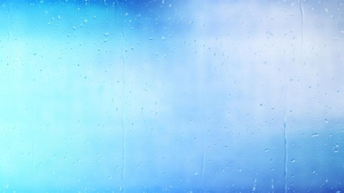Light Blue Water Drops Background