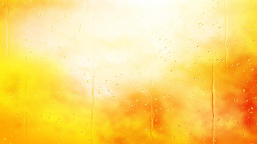 Orange and White Water Drops Background Texture