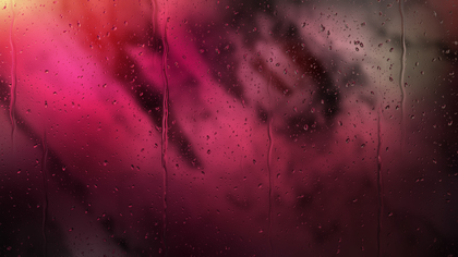 Pink and Black Raindrop Background