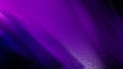 Water Drops on Purple and Black Background
