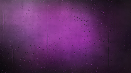 Purple and Black Rain Water Drops Background