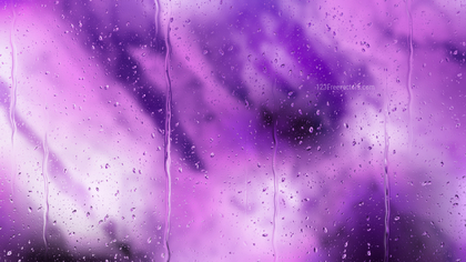 Purple and White Water Drops Background