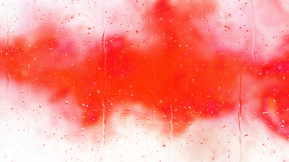 Red and White Water Droplet Background