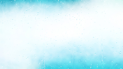 Turquoise and White Raindrop Background