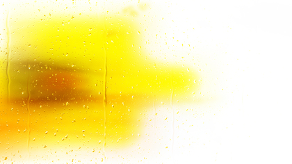 Yellow and White Water Droplet Background