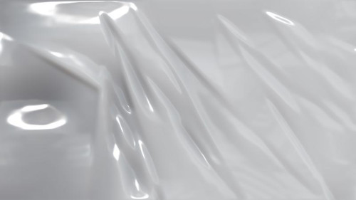 Bright Grey Plastic Foil Background