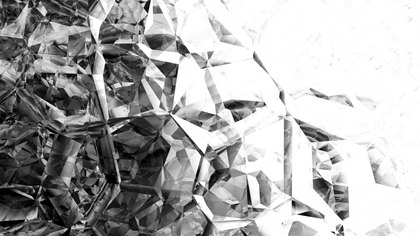 Black and White Crystal Abstract background