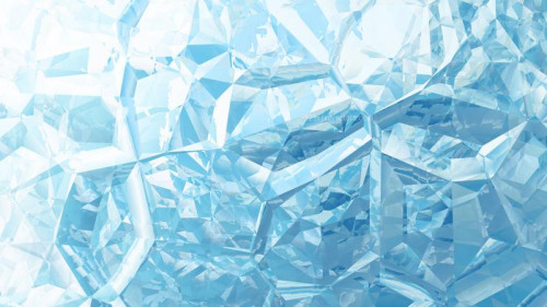 Blue and White Crystal Abstract background