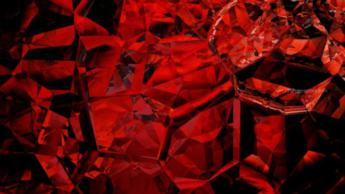 Abstract Cool Red Crystal Background
