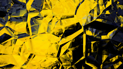 Cool Yellow Crystal Background Image
