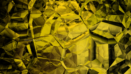 Cool Yellow Abstract Crystal Background Image