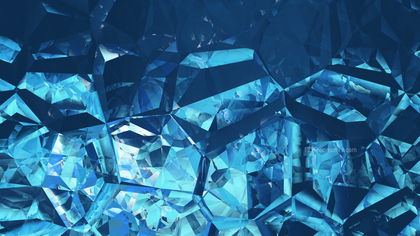 Dark Blue Abstract Crystal Background