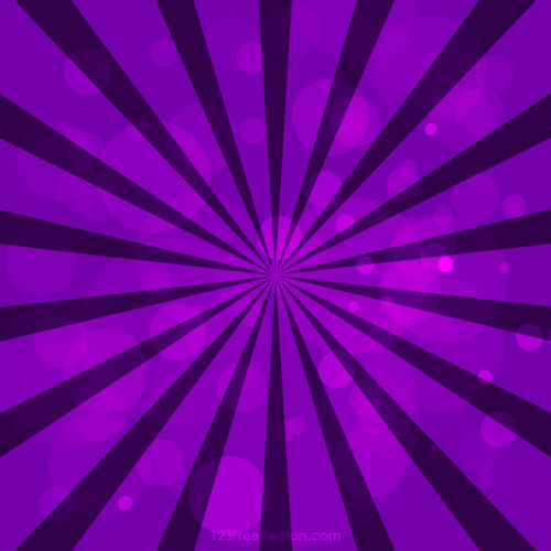 Dark Purple Sunburst Background Illustrator