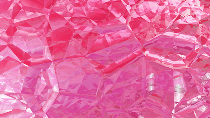 Pink Abstract Crystal Background Image