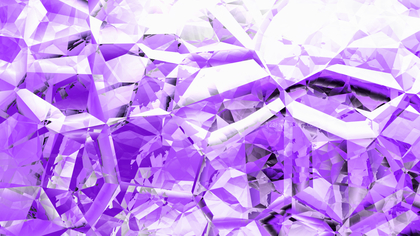 Purple and White Crystal Background