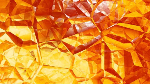 Abstract Red and Yellow Crystal Background Image