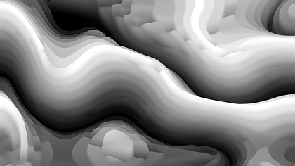 Black and Grey 3d Curved Lines Ripple background