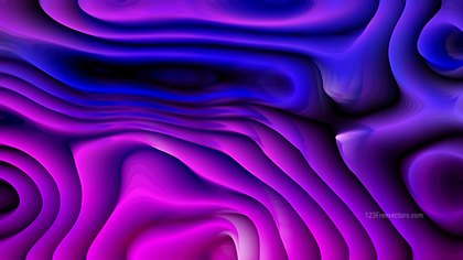 Abstract 3d Blue and Purple Curved Lines Background