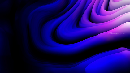 Blue and Purple 3d Curved Lines Texture Background