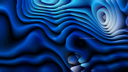 Abstract Cool Blue Curve Texture Image