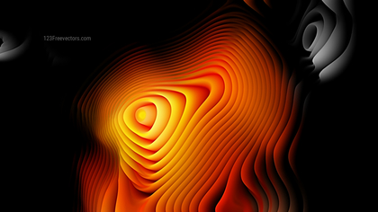 Abstract 3d Cool Orange Curved Lines Ripple background