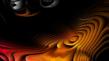 Abstract Cool Orange Curvature Ripple Texture
