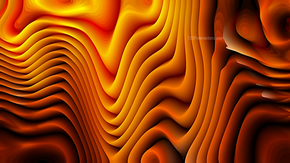 Abstract Cool Orange Curve Texture