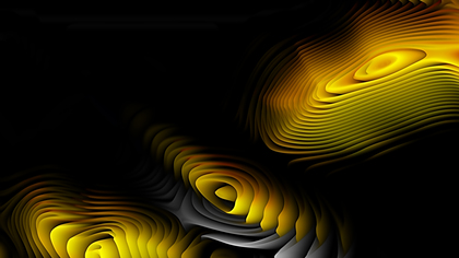Abstract Cool Yellow Curvature Ripple Background