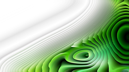 Green and White Curved Background Texture