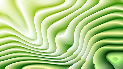 Green and White Curvature Ripple Background